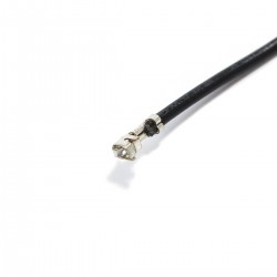 Interconnect Cable for XHP to Bare Wire 2.54mm 1 Pin 20cm Black (x10)