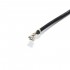 XH 2.54mm Female to Bare wire Cable 1 Poles No Casing Black 20cm (x10)