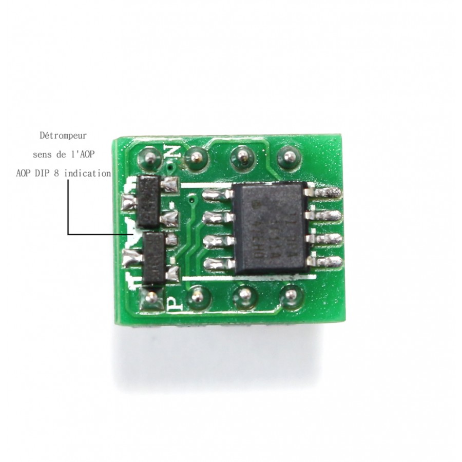 OPA1611 Single OPA DIP8 (Unit) - Audiophonics