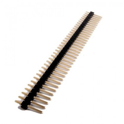 Barrette à broches 1X40 mâle écartement 2.54mm