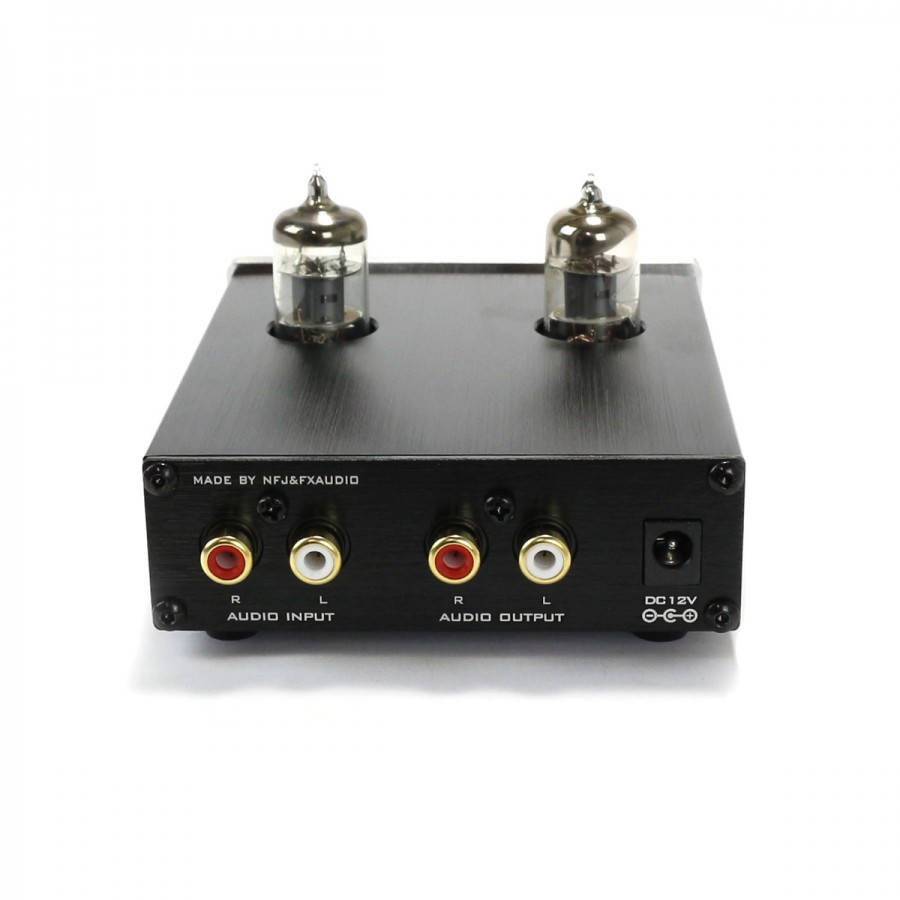 Fx Audio Tube 03 Valves 6k4 Stereo Preamplifier Silver Audiophonics