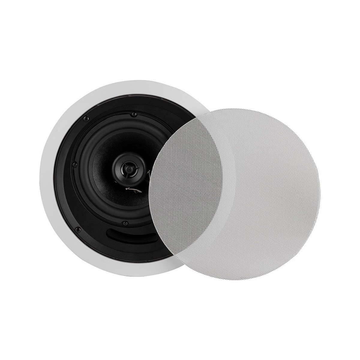 DAYTON AUDIO CS620EC Haut-Parleur de Plafond 2 Voies Fermé 25W 8 Ohm 50Hz - 20kHz Ø16.5cm