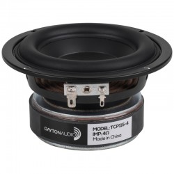 DAYTON AUDIO TCP115-4 4Ohm Midbass Ø 100mm (Unit)