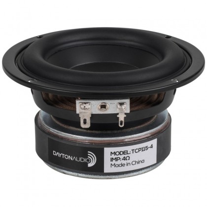 DAYTON AUDIO TCP115-4 Haut Parleur médium grave 4Ohm Ø 100mm (Unité)