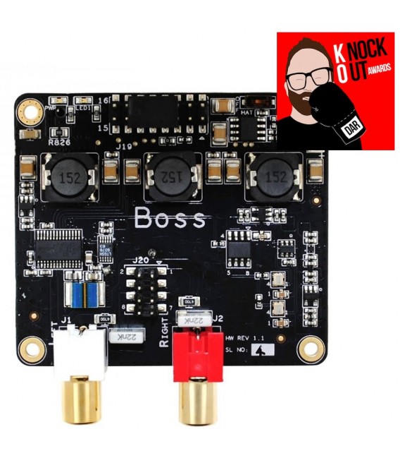 Carte DAC Allo Boss V1.2 PCM5122 Pour Raspberry Pi - Sortie RCA - Occasion Très Bon État