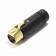 ELECAUDIO EX-102 Female 3 Pins XLR Connector Gold Plated Ø 8.5mm (Unité)