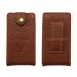 HIDIZS Housse de Protection Simili Cuir Marron pour Hidizs AP60 V2