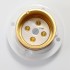 Gold Plated 4 Pin Jumbo Ceramic Valve Tube Holder 845 / 805 / 211