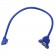 Passe Cloison Micro-B 3.0 Mâle vers USB-A 3.0 Femelle Bleu 0.5m