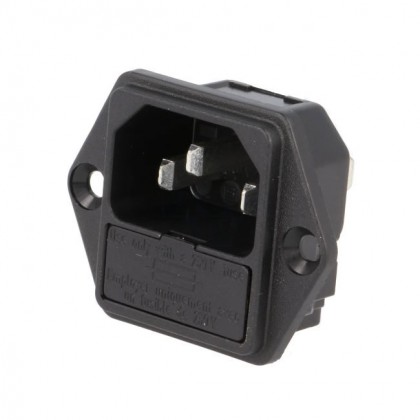 SCHURTER IEC + fuse holder 5x20mm