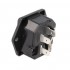 SCHURTER IEC + fuse holder 5x20mm