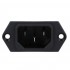 SCHURTER IEC socket for soldering boxes