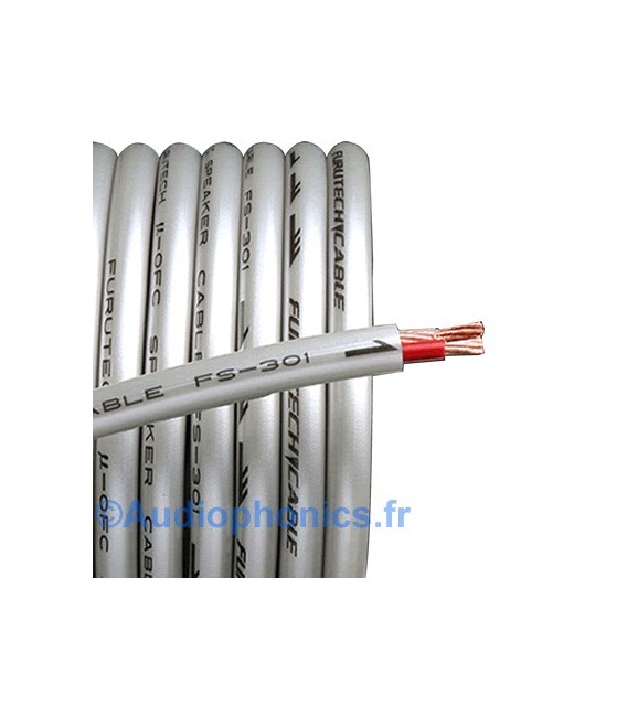 FURUTECH FS-301 Speaker Cable OFC Copper Alpha Treatment 2x2mm² Ø7