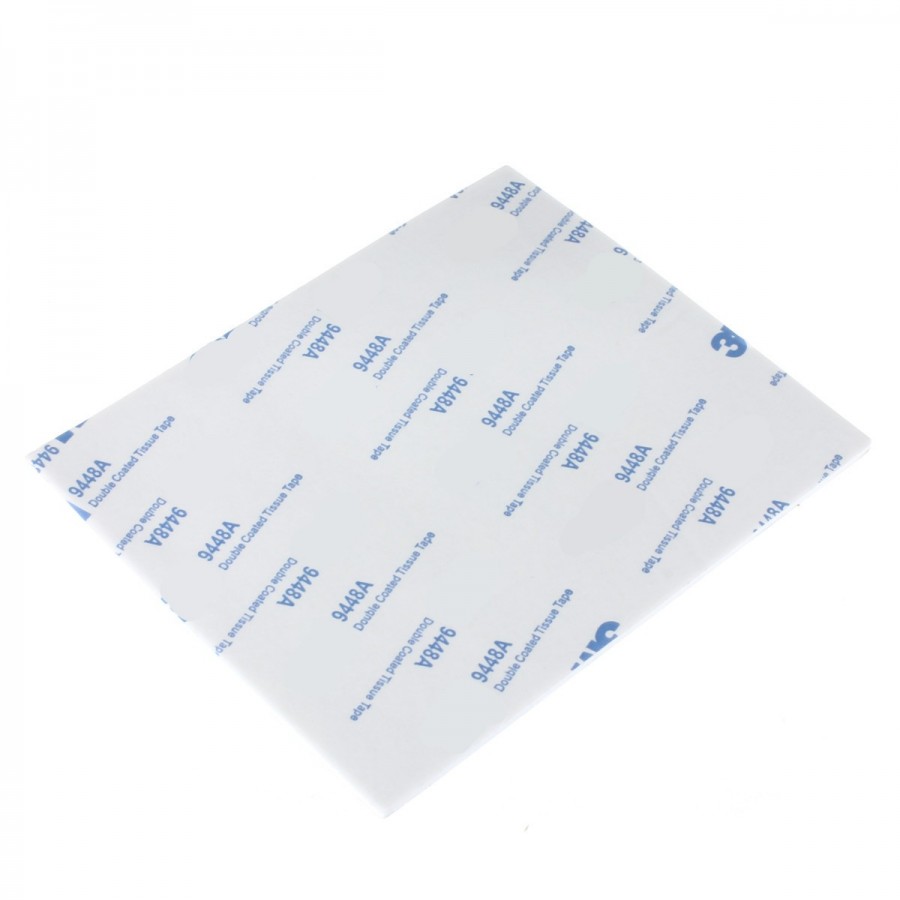 Square of double sided adhesive tape 9448A 14x14x0.15mm (unit