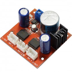 Module Kit unbalanced to balanced symetrizer DRV134 stereo