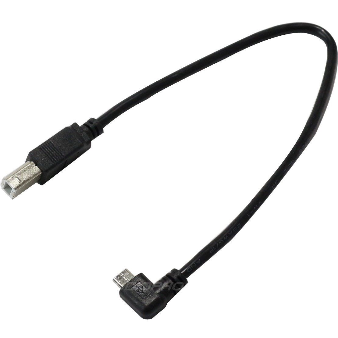 Câble USB 2.0 USB-B mâle vers USB-C réversible mâle Plaqué Or OTG 2m -  Audiophonics