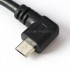 Câble OTG Micro USB-B mâle / USB-B-2.0 Mâle Blindé 30cm