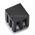 Heat Sink Radiator Black Anodized 10x10x10mm