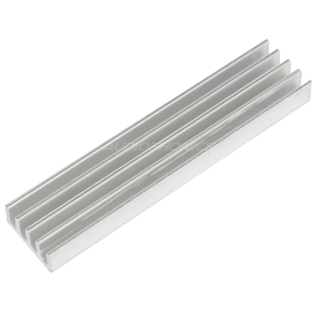 Heat Sink Radiator Silver Anodized 50x11x5mm