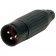 Switchcraft AA3MPBZ Connecteur XLR Mâle 3pins Silver