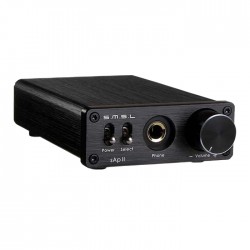 SMSL sAp-2 Headphone Amplifier TPA6120A2 1000mW / 16 Ohms Black