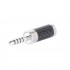 FURUTECH CF-7445(R) Connecteur Jack 4.4mm TRRRS Cuivre Plaqué Rhodium ⌀6mm (Unité)