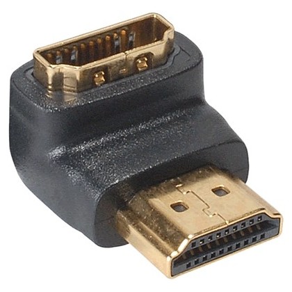 Adaptateur HDMI coudé 90° - Male Femelle