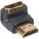 Adaptateur HDMI coudé 90° - Male Femelle