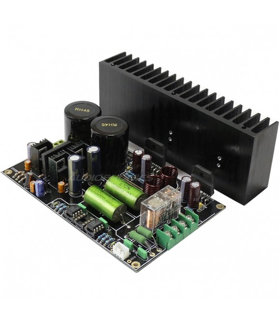 LM3886 Stereo audiophile Amplifier Board 2x68W / 4 Ohm - Audiophonics
