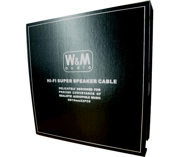 WM AUDIO LS-02 Câbles d'Enceintes Fourche SCC 3.5m (La Paire)