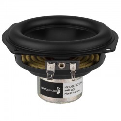 DAYTON AUDIO ND105-4 Haut-Parleur Bas Médium Aluminium 30W 4 Ohm 87dB 60Hz - 10kHz Ø10cm