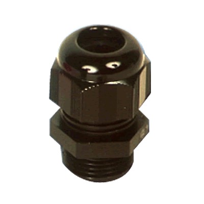 TYCO ELECTRONICS M20 Nylon Cable Gland (Black)