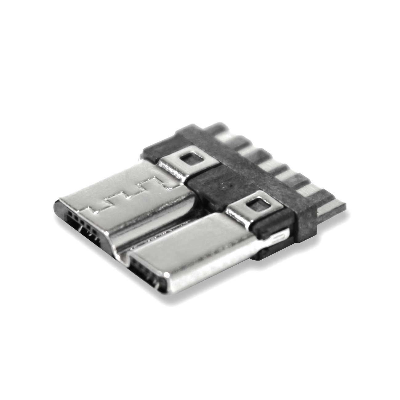 Micro USB B 3 connector DIY