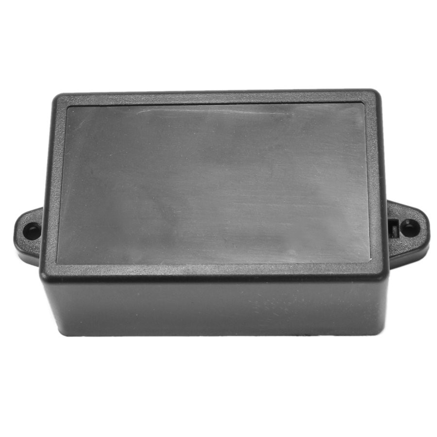 Plastic Case for Electronic Components Black 81x51x35mm