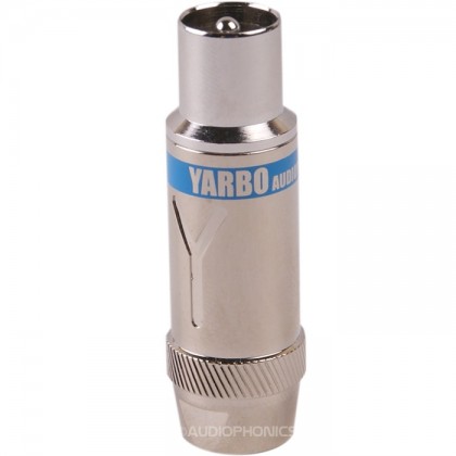 Yarbo CT-203R Fiche d'Antenne Coaxiale Mâle Rhodium Ø8.5mm