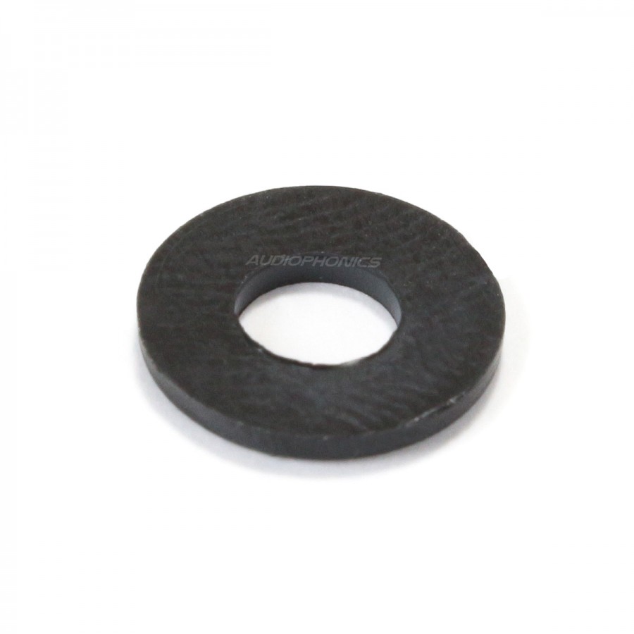 Flat Nylon Washers M2.5x1mm Black (x10) Audiophonics
