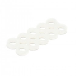 Nylon Spacers M4 x 2mm White (x10)