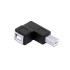 Adapter USB-B Male Angled to USB-B Female 2.0