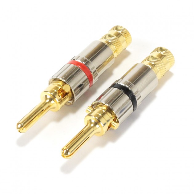 Qué bananas son adecuadas para amplificador Yamaha? Wm-audio-bs-106zag-banana-plug-o6mm-pair