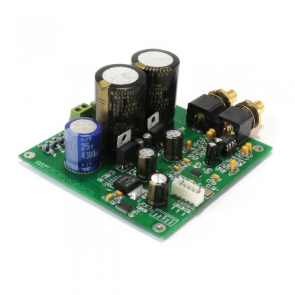 ESS ES9038Q2M Module DAC I2S vers RCA Jack 3.5mm 32bit 192khz DSD Régulateur LT1963 AOP NJM5532