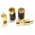 WM AUDIO CS-315G RCA Plug Carbon Gold Plated Ø6.5mm (La paire)