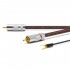 OYAIDE PH-01 RR RCA-RCA Phono Cable + Ground Cable 1m