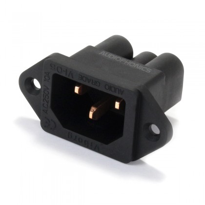 VIBORG VI-06BC IEC C14 Connector Pure Copper Red Copper