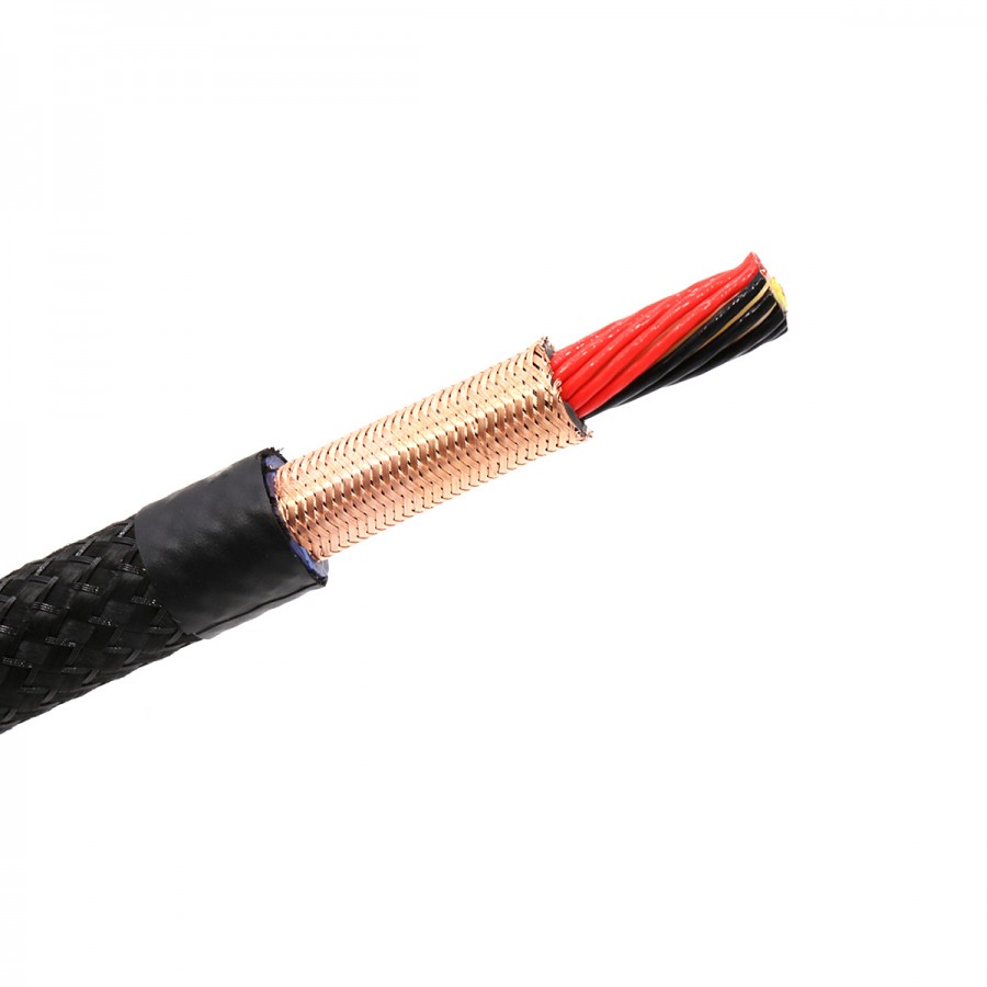 VP1501 Power Cable OFC Copper 4N Copper Shield Ø16mm Audiophonics