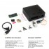 AUDIOPHONICS RASPDAC Kit DIY Streamer for Raspberry Pi 2 / 3 & DAC