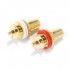 FURUTECH FP-900 (G) Gold Plated RCA Plugs (Pair)