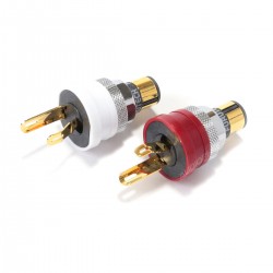 FURUTECH FT-903 (G) RCA inlet Gold plated Pure Copper (Pair)