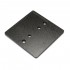 CC E-SERIES Wall Plate Wiring Kit with 2 Binding Post Aluminium Black