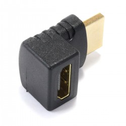 Adaptateur HDMI coudé 90° - Male Femelle