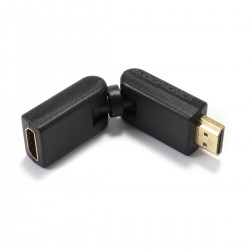 Adaptateur HDMI Flexible 360° - Male Femelle